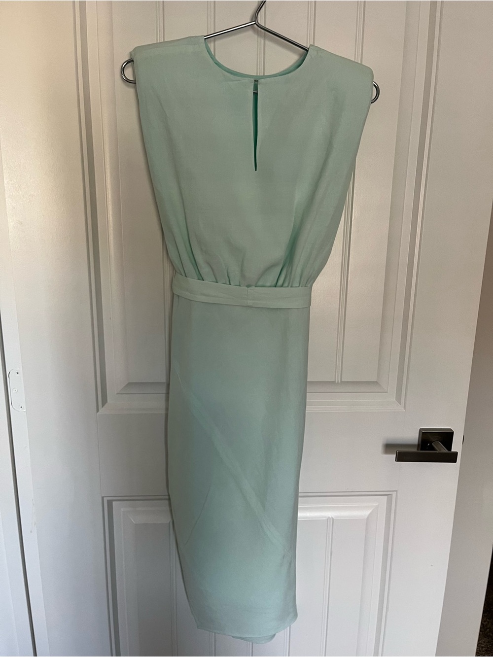 Amanda Uprichard Dress XS Linen Green - Picture 7 of 9
